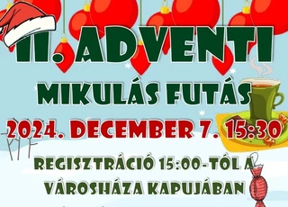 II. Adventi Mikulás Futás