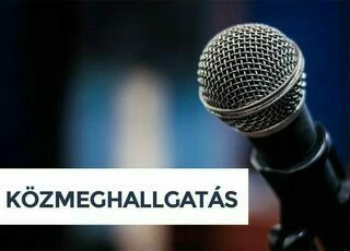 Közmeghallgatás meghívó